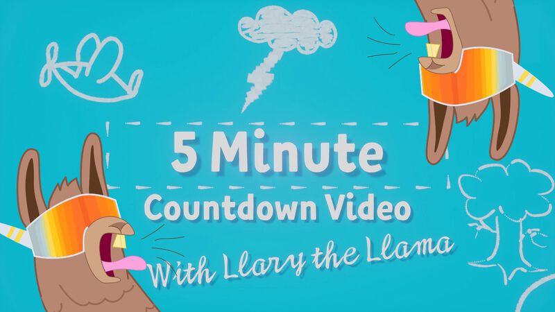 Llary the Llama Countdown Video